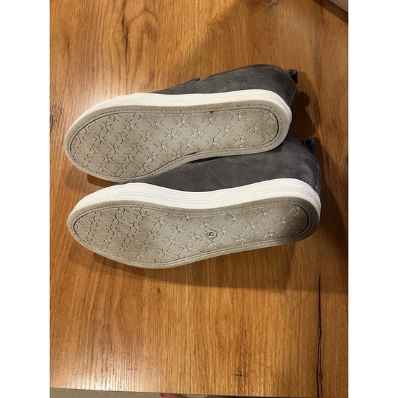 Las Vegas Raiders Wedge Slip-On Shoes - Size 8 - Women's Cuce Gray NFL Team Gear - Picture 6 of 8